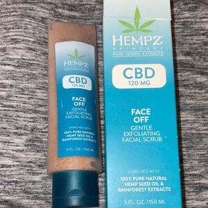 Hempz CBD Face Off Gentle Exfoliating Facial Scrub